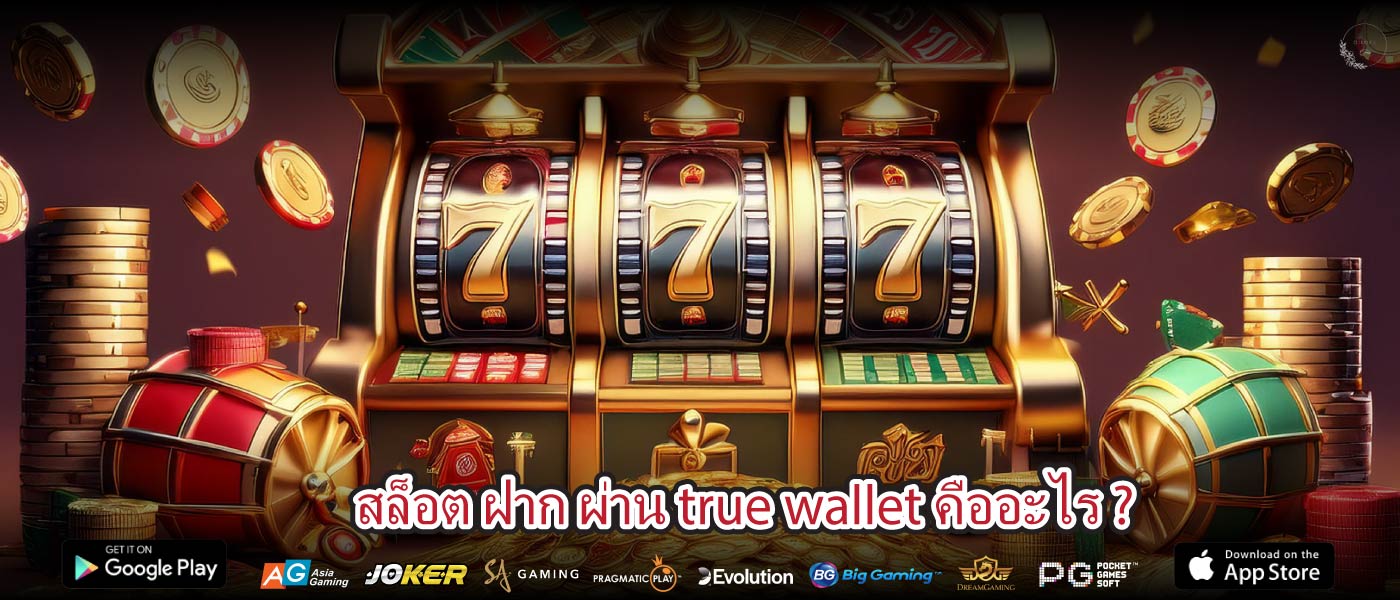 สล็อต ฝาก ผ่าน true wallet คืออะไร ?